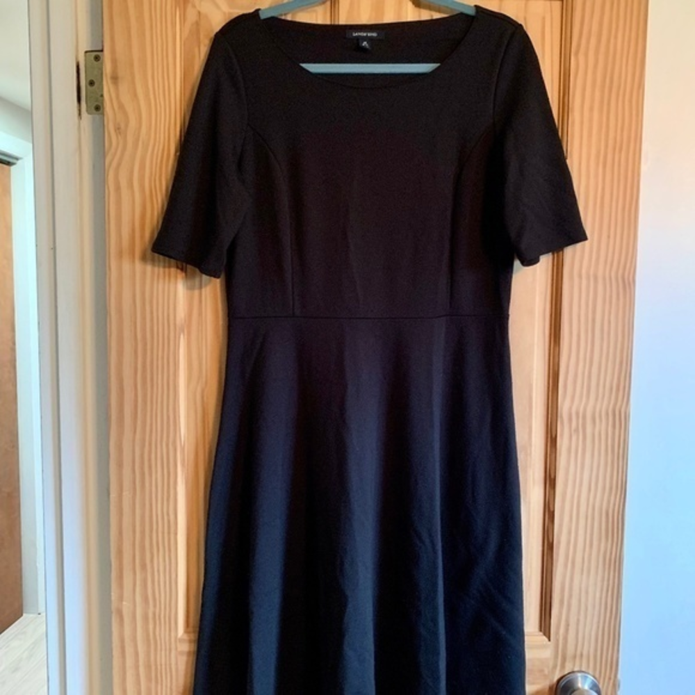 Land's‎ End Mid-Length Short Sleeve Dress Size M